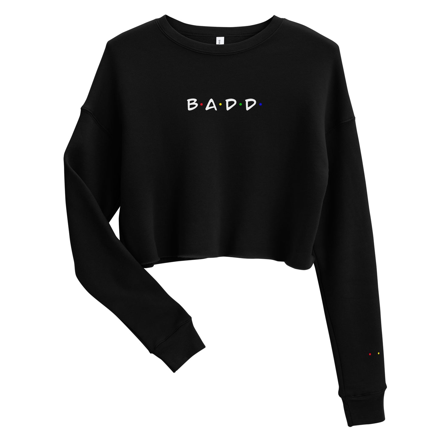 Badd Friends Crop Sweatshirt